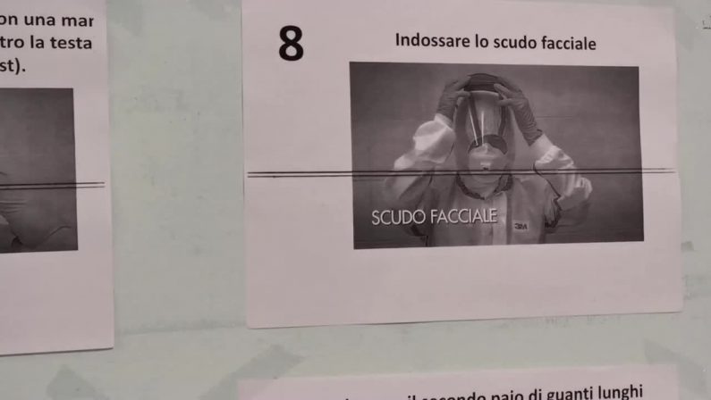 Covid, una notte all’ospedale Civico di Palermo