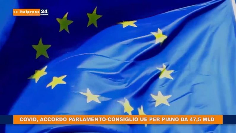 Covid, accordo parlamento-consiglio UE per piano da 47,5 mld