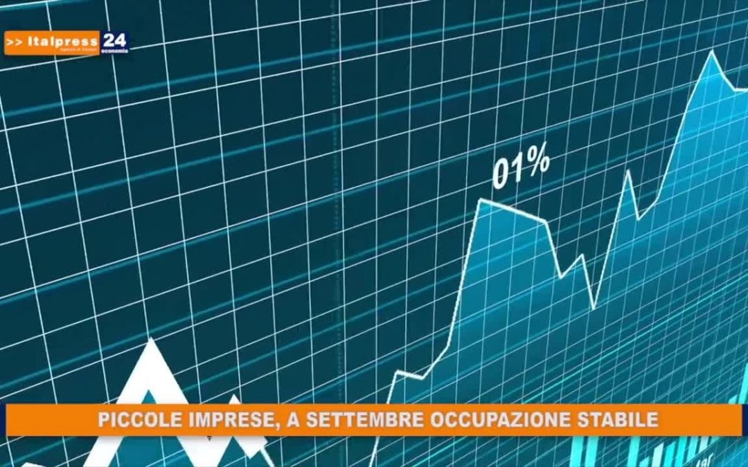 Piccole imprese, a settembre occupazione stabile
