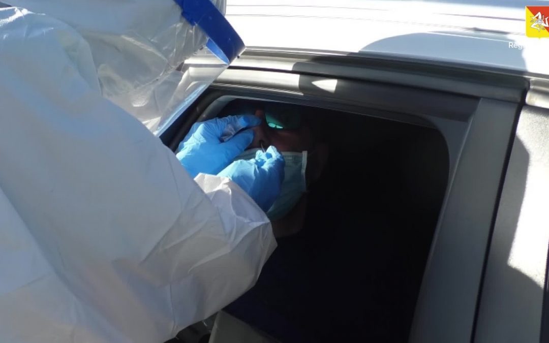 Tamponi rapidi, prosegue lo screening in 40 citta’ siciliane