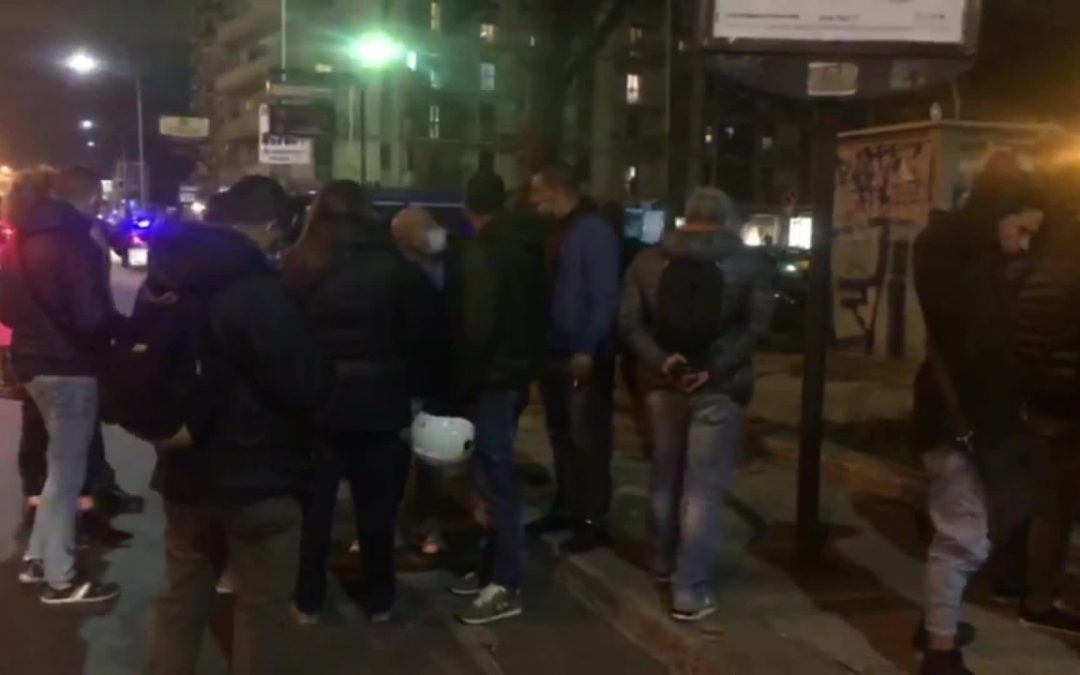 Sicilia zona arancione, protesta dei commercianti a Palermo