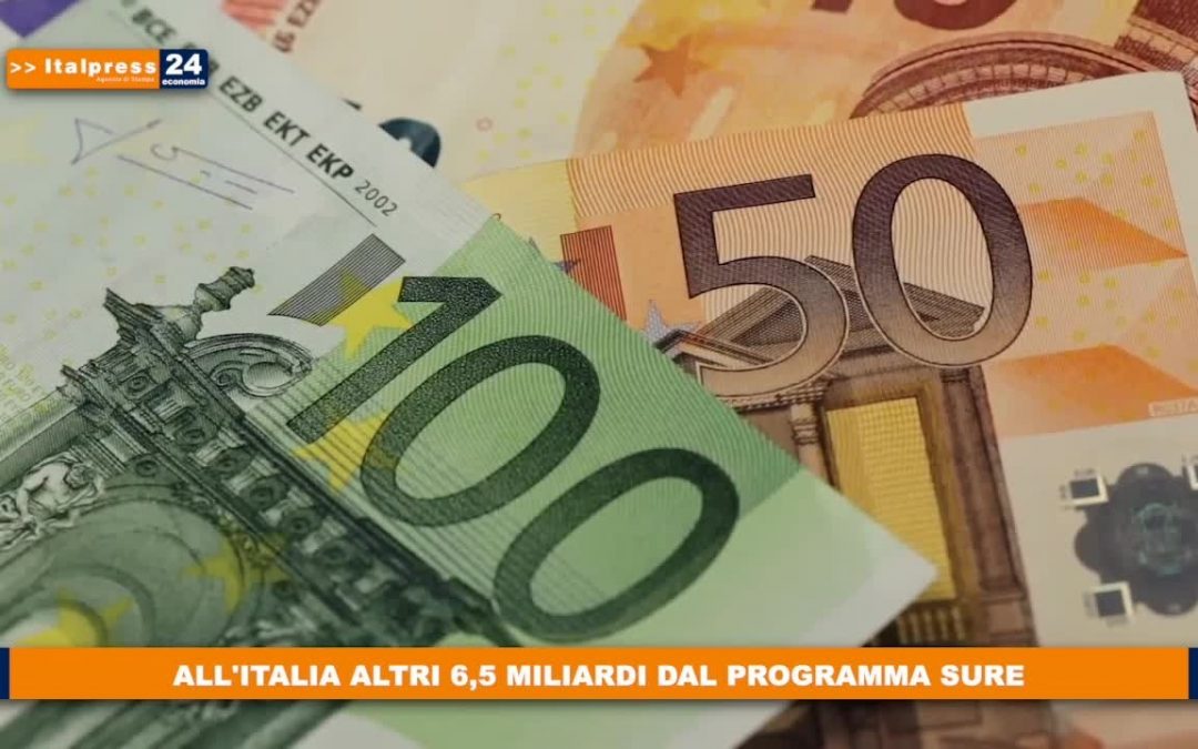 All’Italia altri 6,5 miliardi dal programma Sure