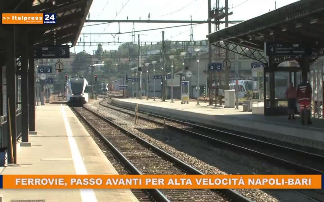Ferrovie, passo avanti per alta velocità Napoli-Bari