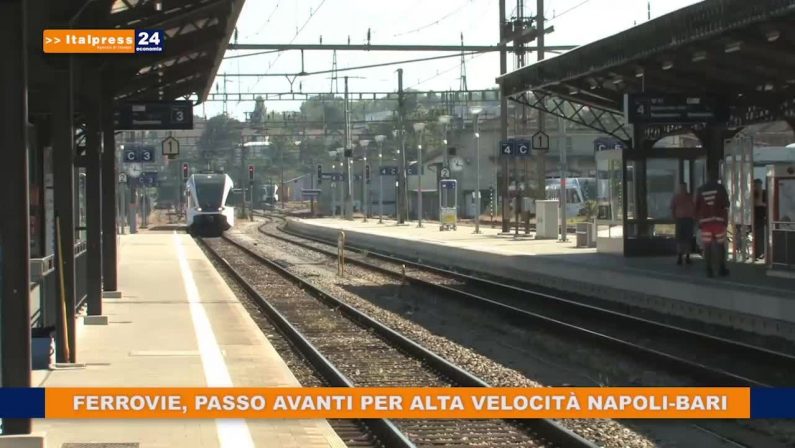 Ferrovie, passo avanti per alta velocità Napoli-Bari