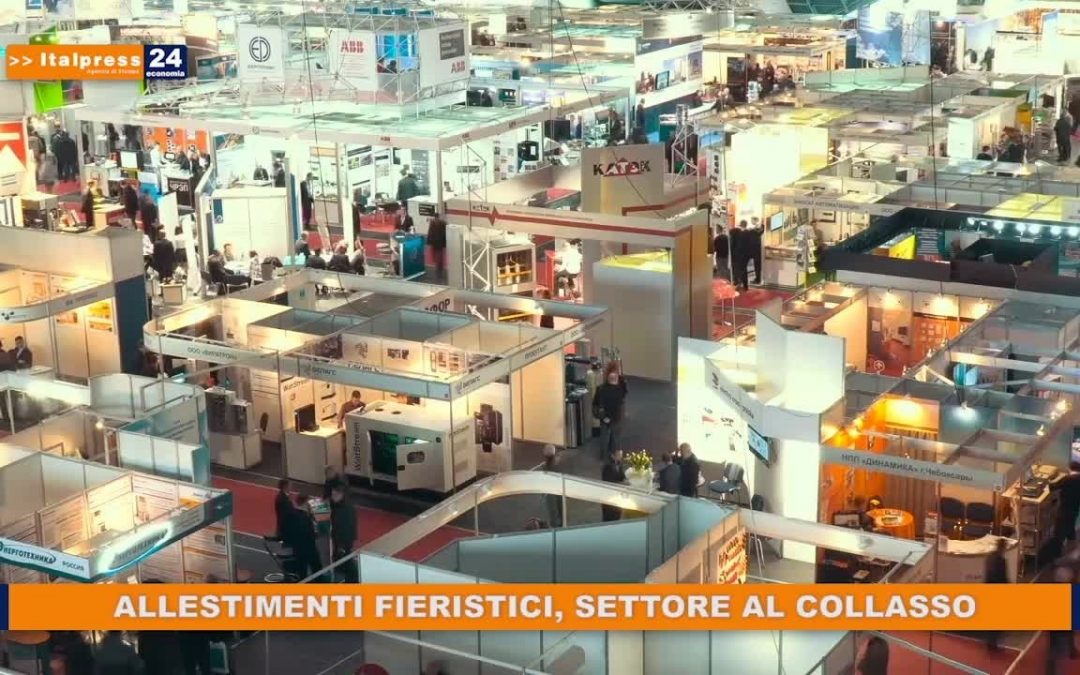 Allestimenti fieristici, settore al collasso