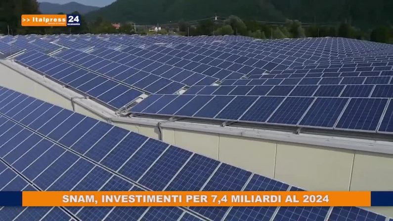 Snam, investimenti per 7,4 miliardi