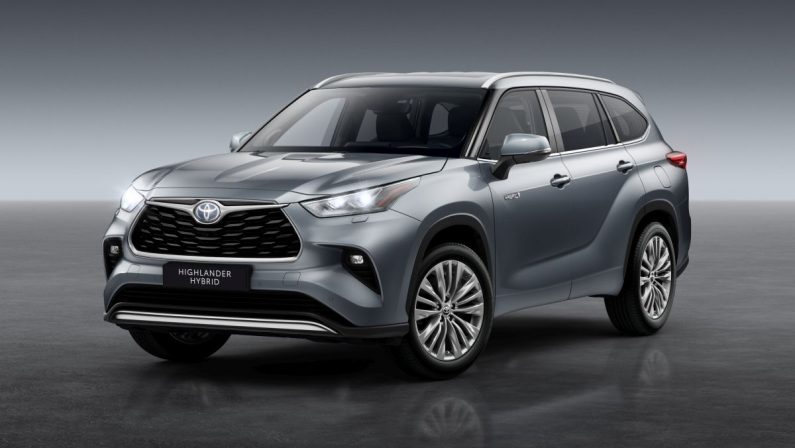 Al via la vendita del nuovo Toyota Highlander Full Hybrid Electric