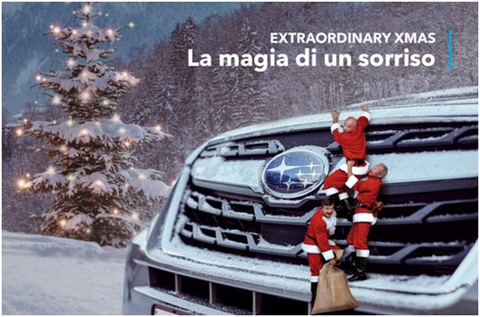 Subaru iNsieme ad Aldo, Giovanni e Giacomo per un Natale non ordinario