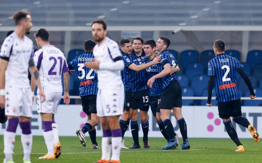 Napoli vince in rimonta, manita della Roma, tris dell’Atalanta