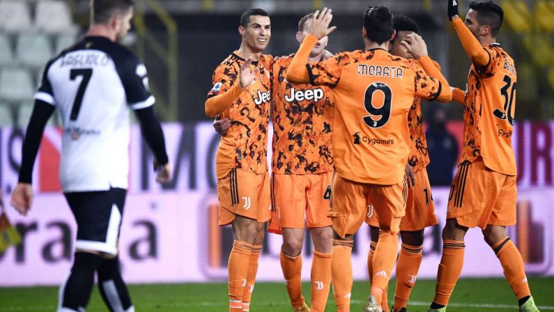 Ronaldo trascina la Juve, Parma travolto 4-0