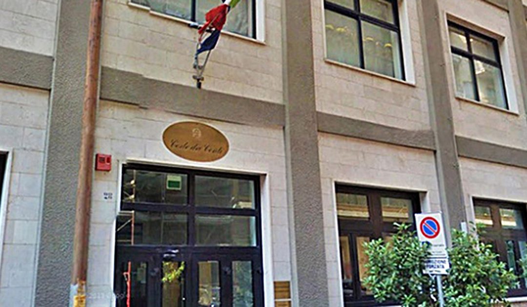 La sede della Corte dei conti a Catanzaro