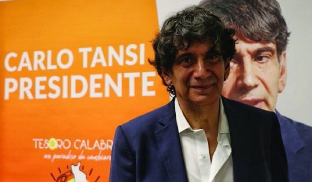 Carlo Tansi, ex capo della Protezione civile calabrese e fondatore del movimento civico Tesoro di Calabria,