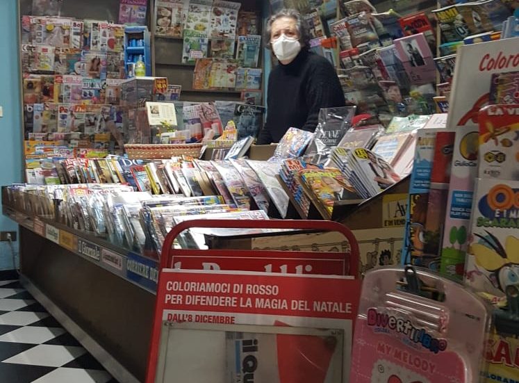 FOTO Contest Edicolanti, L'edicola primo luogo di salute Il