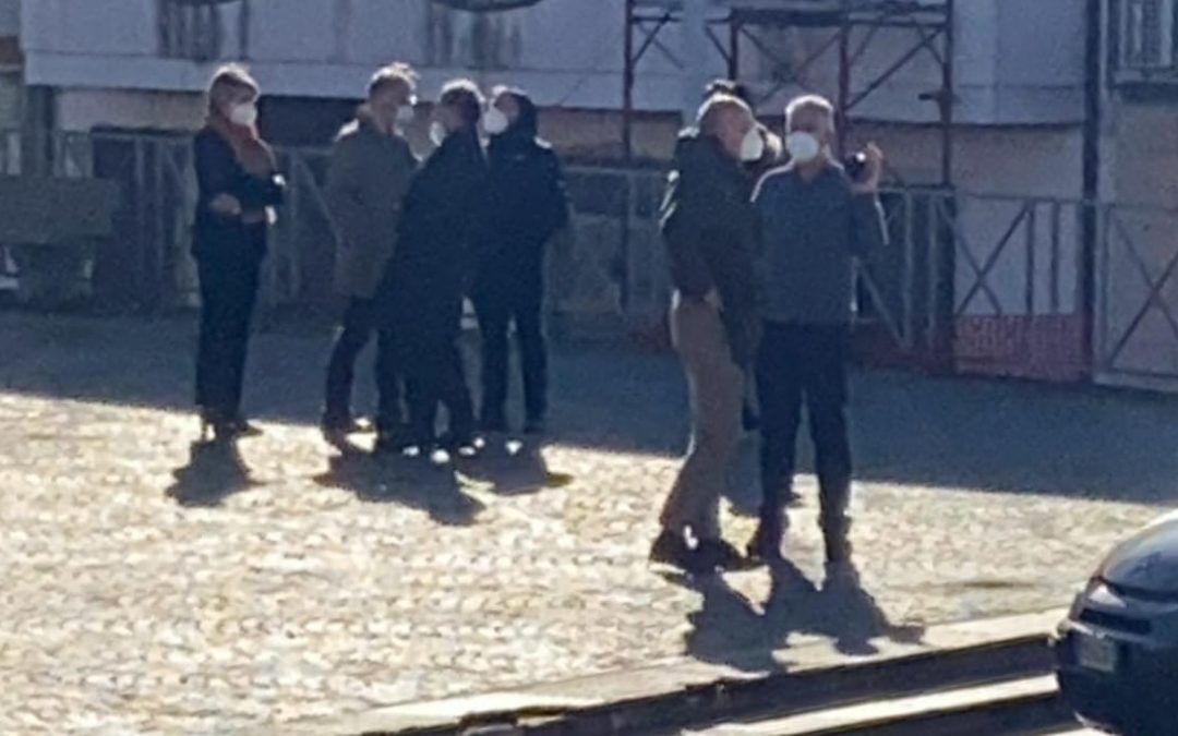 Il sindaco Limardo con i vertici dell'Asp