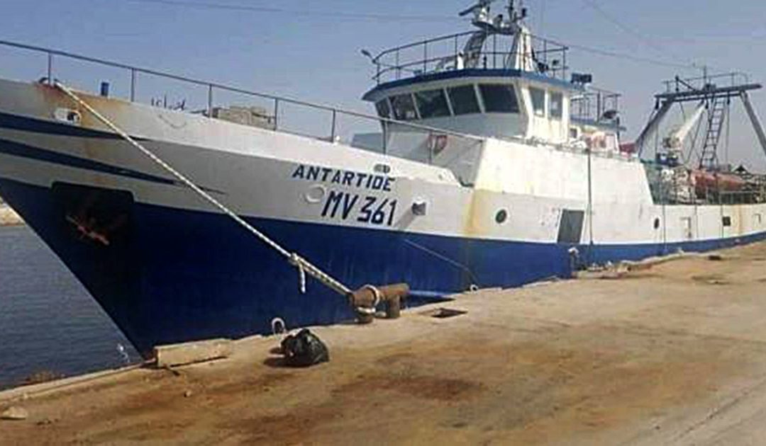 Il peschereccio italiano sequestrato in Libia