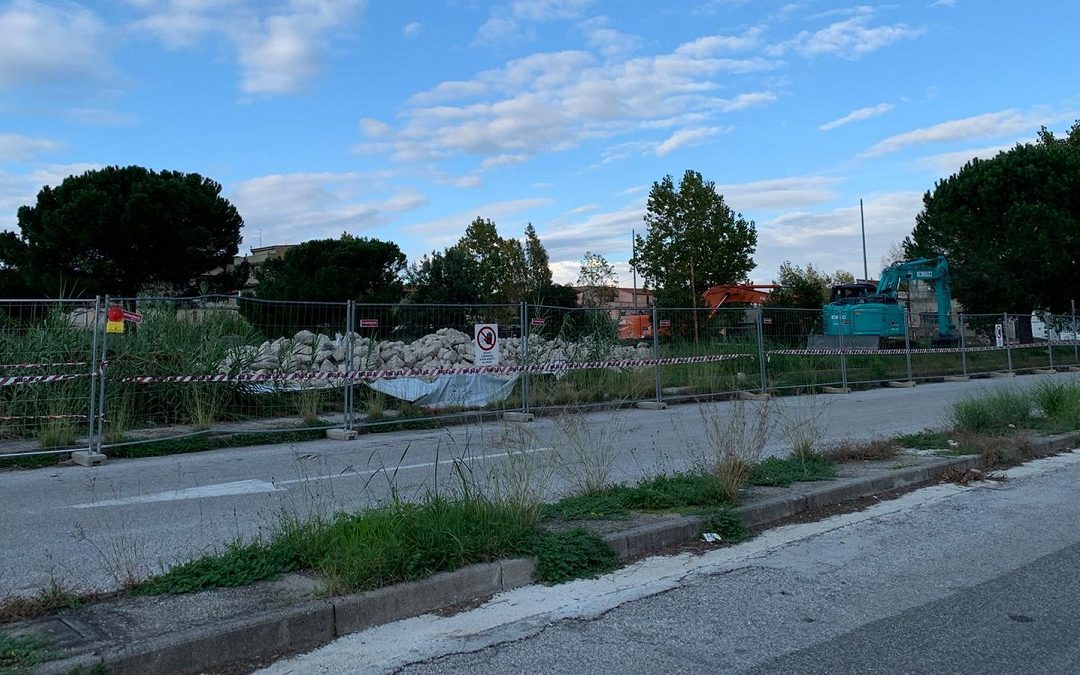 L'area contesa tra Eni e Comune di Vibo Valentia