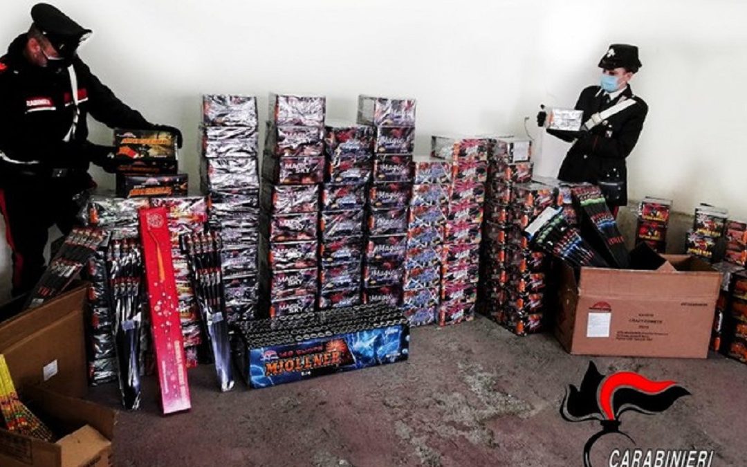 I botti sequestrati dai carabinieri