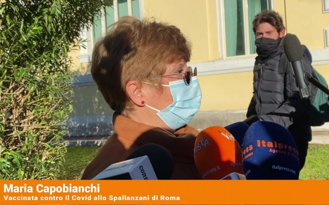 Covid-19, il racconto dei primi vaccinati allo Spallanzani