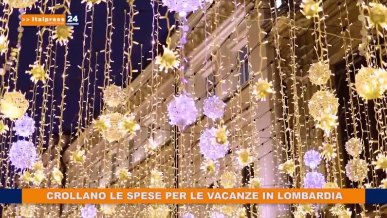 Crollano le spese per le vacanze in Lombardia