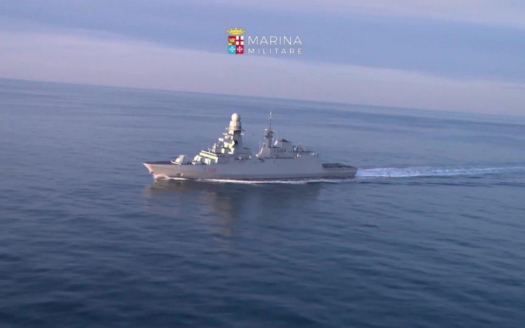 L’impegno antipirateria di nave Martinengo nel Golfo di Guinea