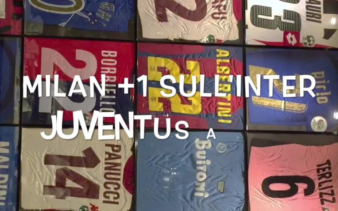 Il pallone racconta … Milan +1 sull’Inter, Juventus a -10