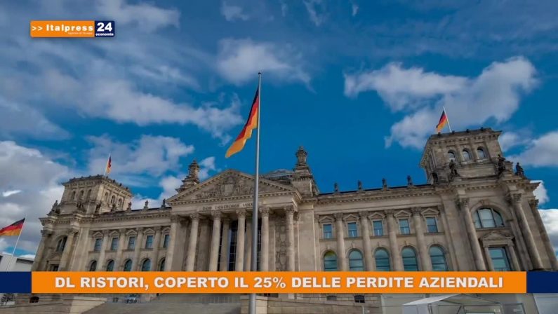 DL ristori, coperto il 25% delle perdite aziendali
