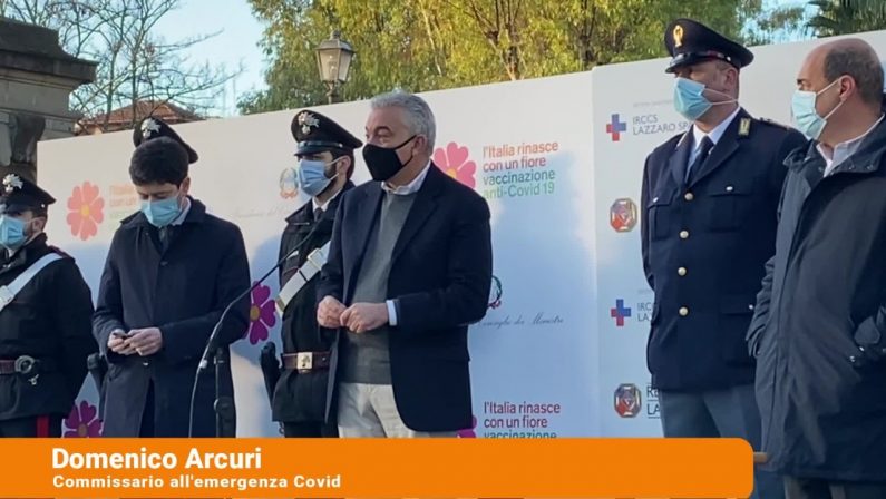 Vaccino-Day, Arcuri “Intravediamo la luce ma la strada è lunga”