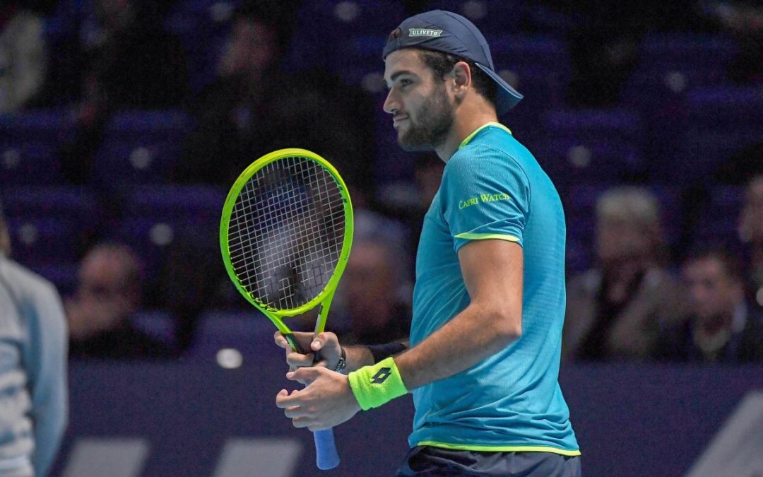 Berrettini e Fognini avanzano ad Antalya, Turati saluta Abu Dhabi