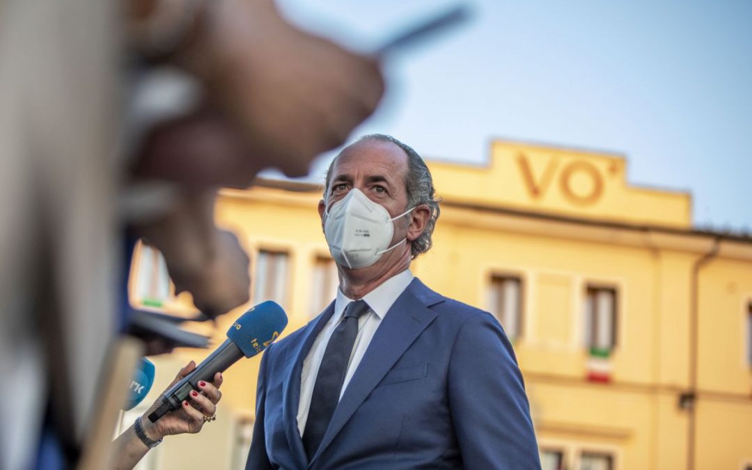 Covid, Zaia: “Impennata per variante inglese, Veneto resta modello”