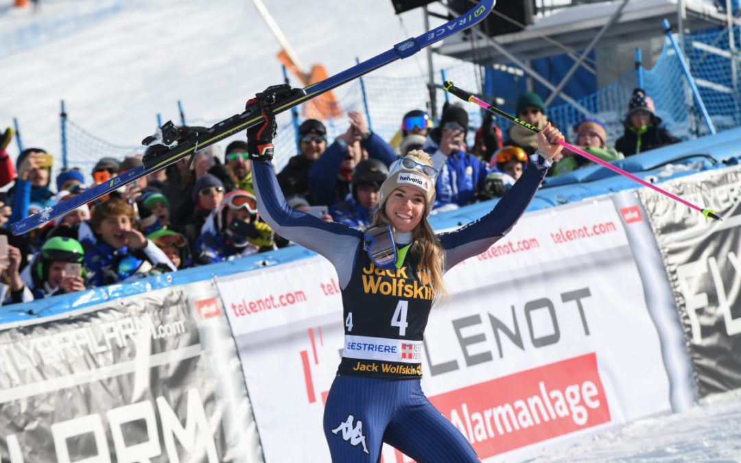 Bassino seconda nel SuperG di St. Anton, trionfa la svizzera Gut