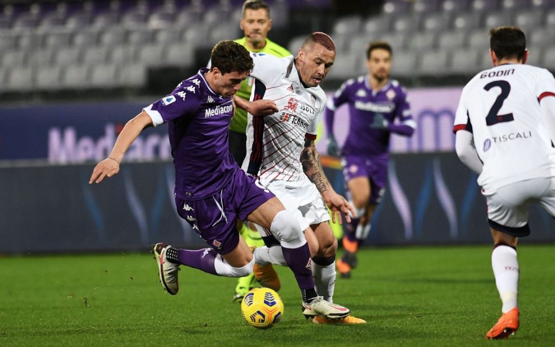 La Fiorentina torna al successo al Franchi, piegato il Cagliari