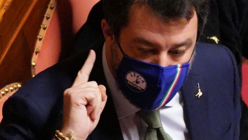 Salvini “Mai con Pd e M5s al governo,il centrodestra può avere i numeri”