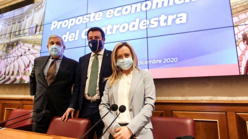 Governo, Centrodestra “Conte si dimetta o chieda voto di fiducia”