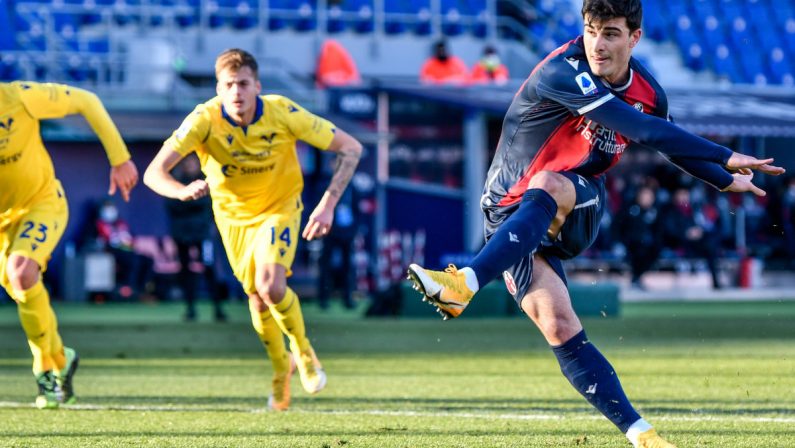 Orsolini su rigore, Bologna batte Verona 1-0