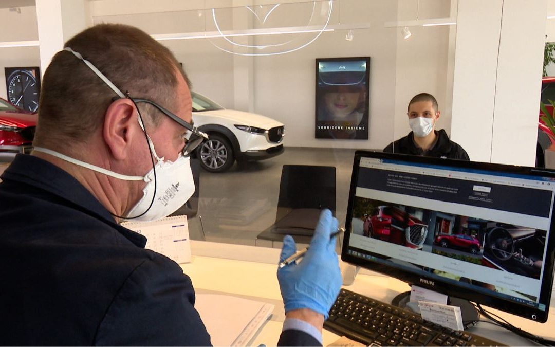 Mazda a disposizione dei clienti nelle zone rosse