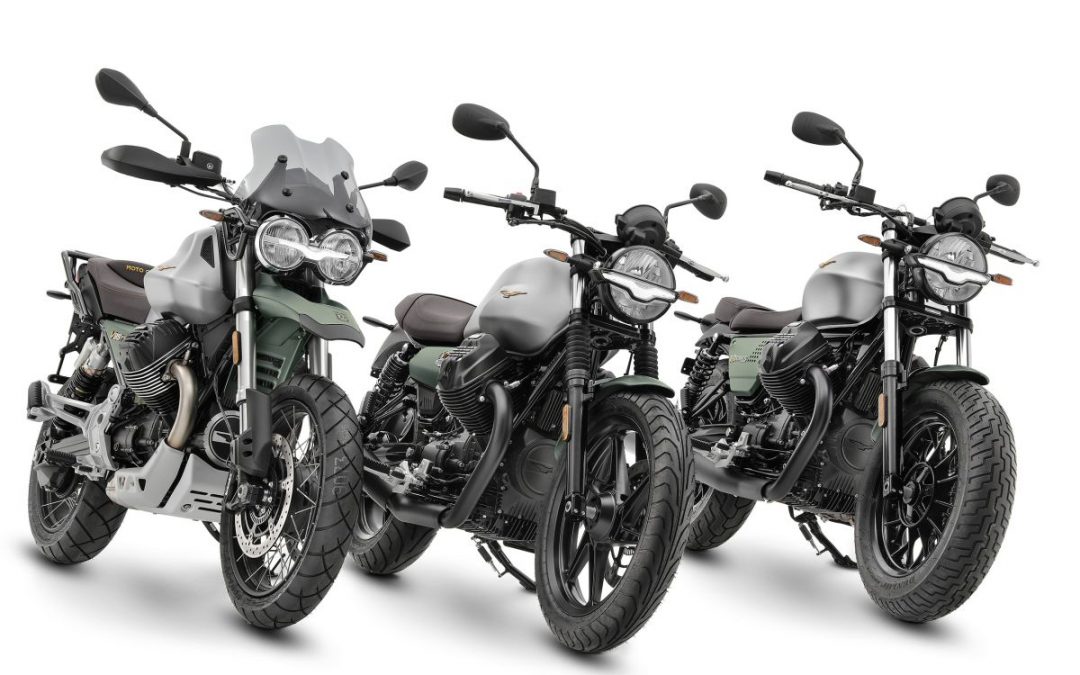 Livrea speciale celebrativa per i 100 anni di Moto Guzzi