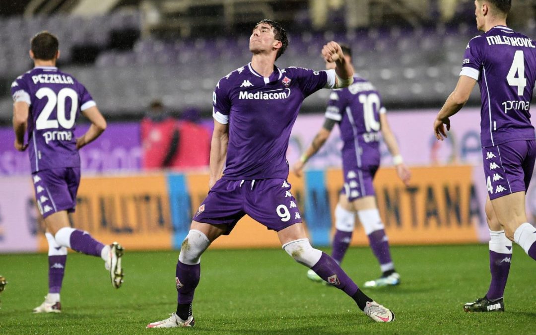 Fiorentina-Crotone 2-1, viola allontanano zona retrocessione