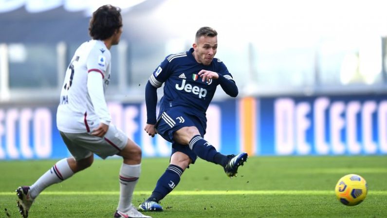 Arthur e McKennie, la Juventus supera il Bologna