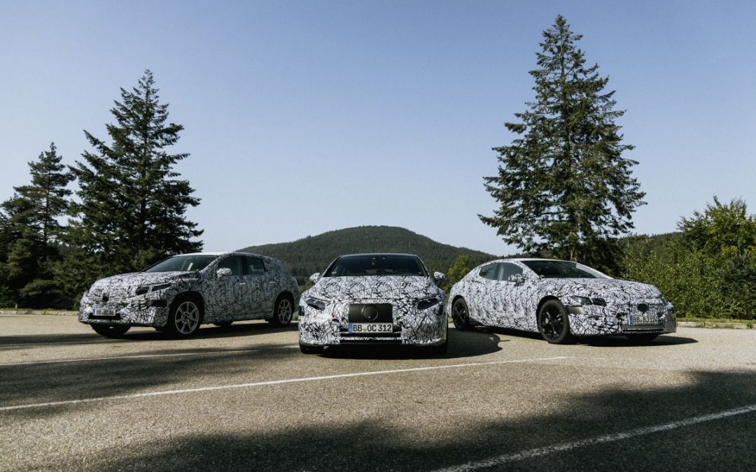Mercedes-Benz EVA, l’architettura elettrica per i segmenti superiori