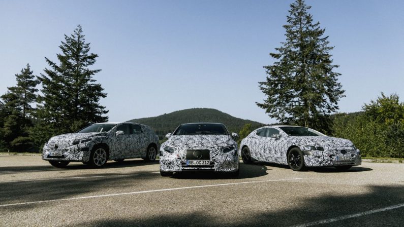 Mercedes-Benz EVA, l’architettura elettrica per i segmenti superiori