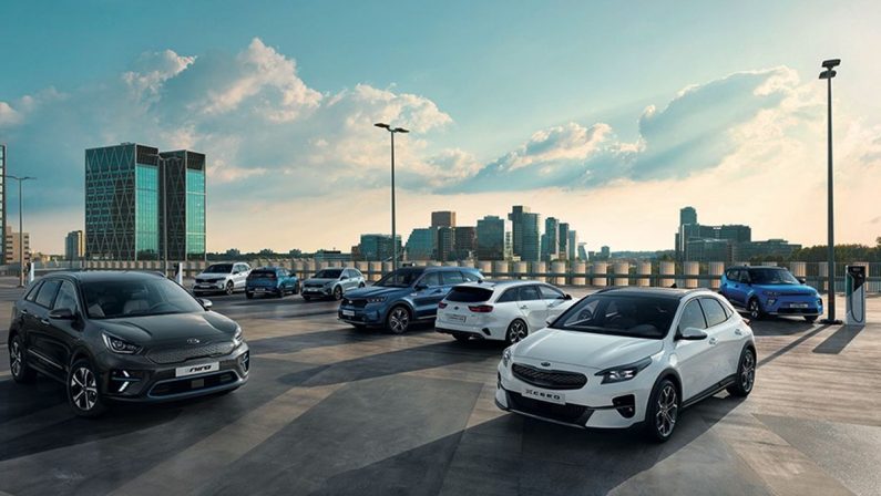 Kia, Record quota di mercato in Europa grazie agli elettrificati