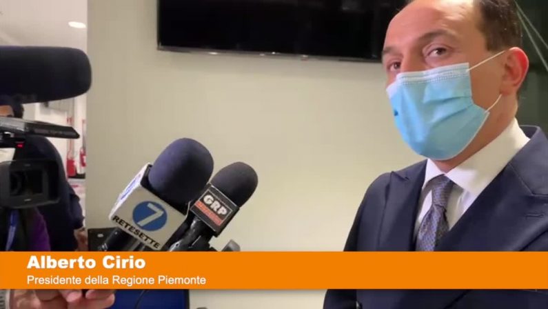 Covid, Cirio “Migliorano dati, speriamo Piemonte zona gialla”