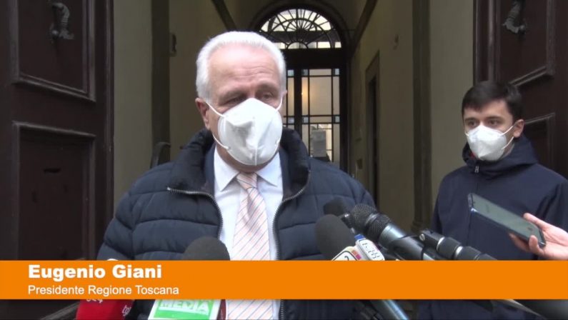 Scuola, Giani “Spero Toscana stimolo per altre regioni”