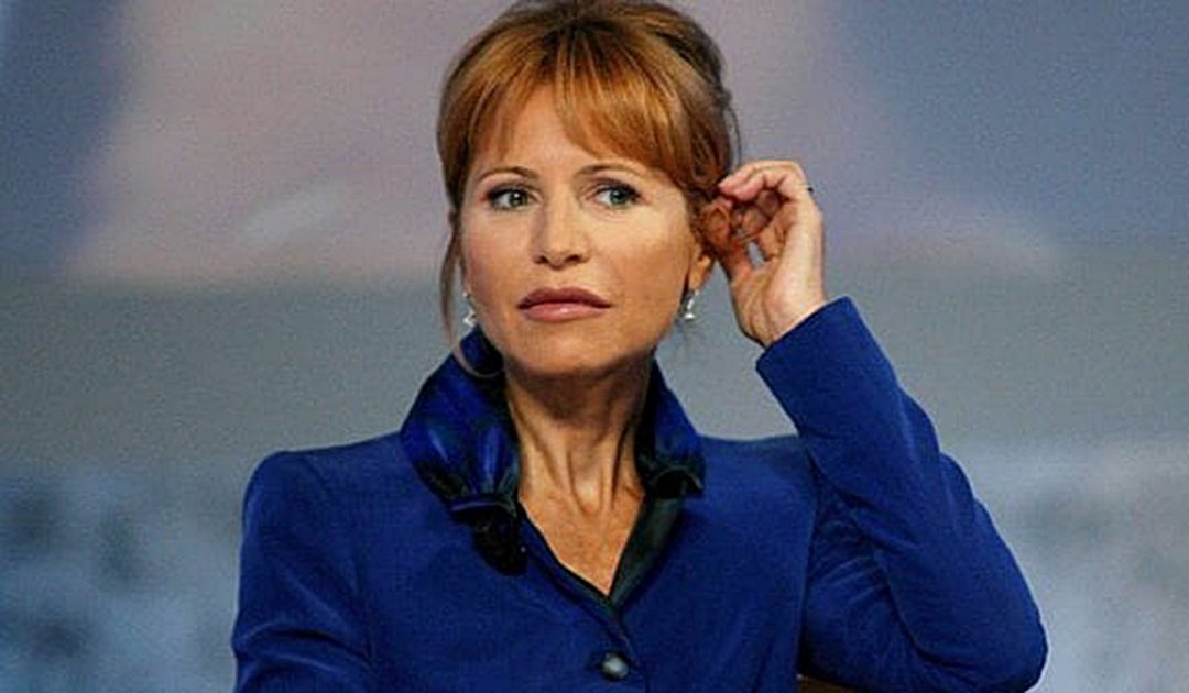 Lilli Gruber conduttrice di Otto e mezzo