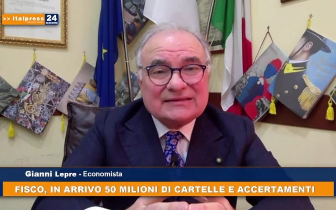 Fisco, in arrivo 50 milioni di cartelle e accertamenti