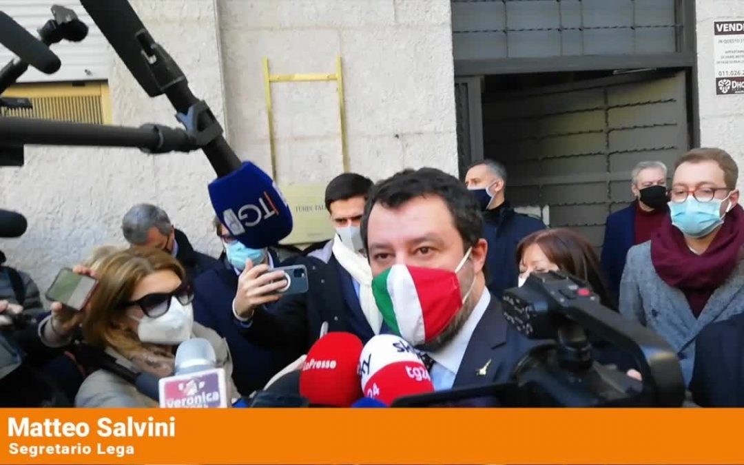 Salvini “Un piano di rilancio per Torino e il Piemonte”