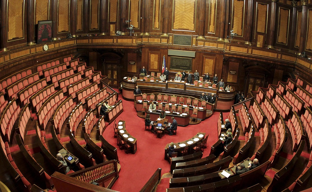 L'aula del Senato