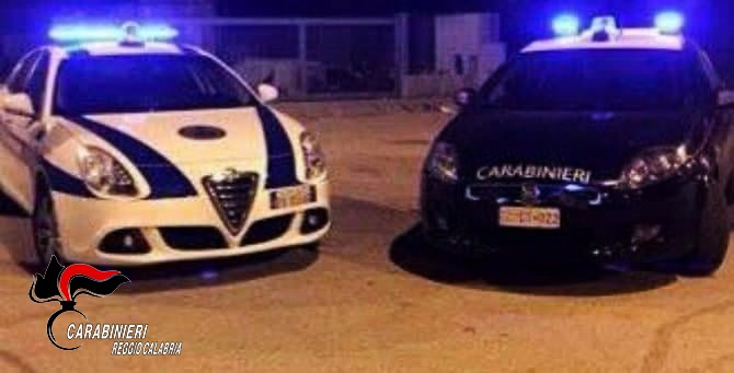Polizia locale e carabinieri di Palmi