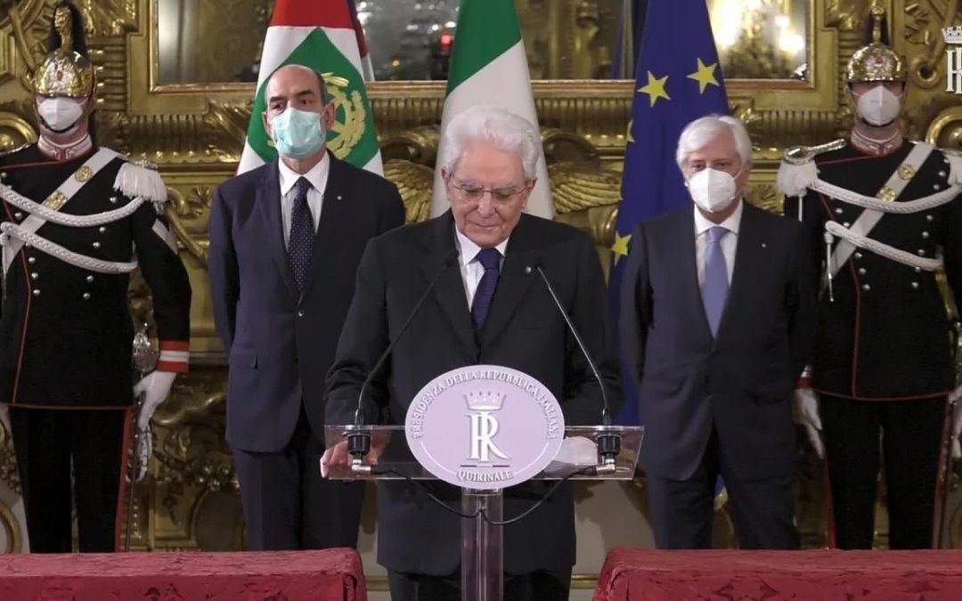Mattarella “Verificare la praticabilità della maggioranza precedente”
