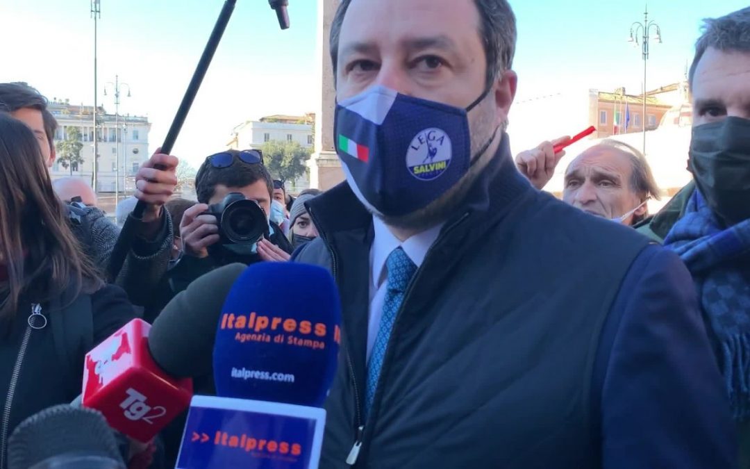 Salvini “Italia ferma perché il Governo litiga”